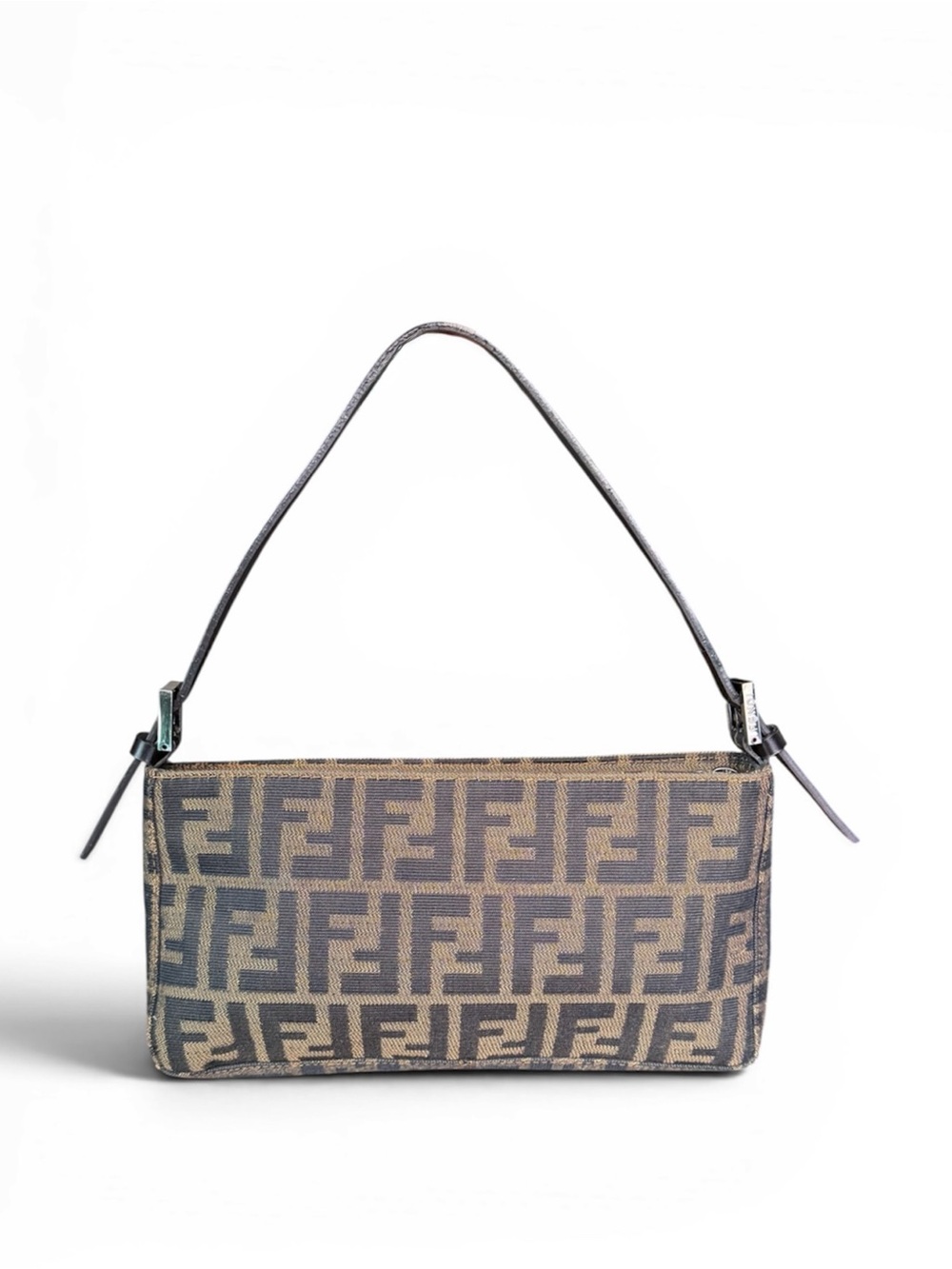 Fendi Zucca FF Pochette Baguette Vintage - Picture 2 of 12